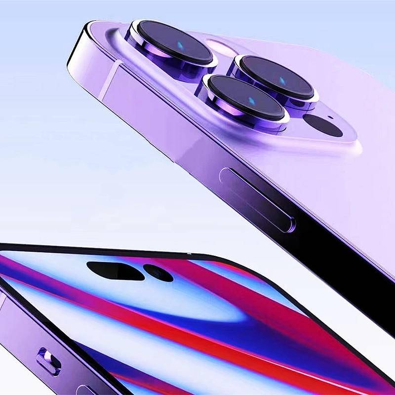 Pelindung Lensa Kamera Belakang Bahan Metal Untuk iPhone 14 Pro Max 14 Plus 14pro