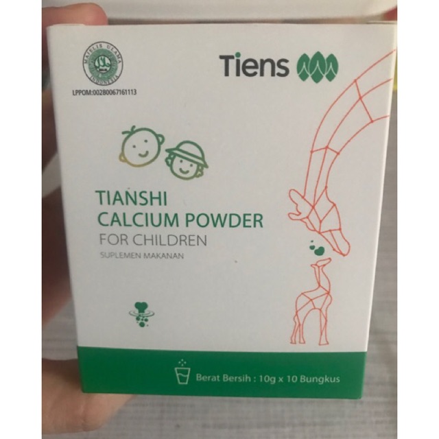 Tiens/Tianshi Calcium Powder For Children isi 10Sachet
