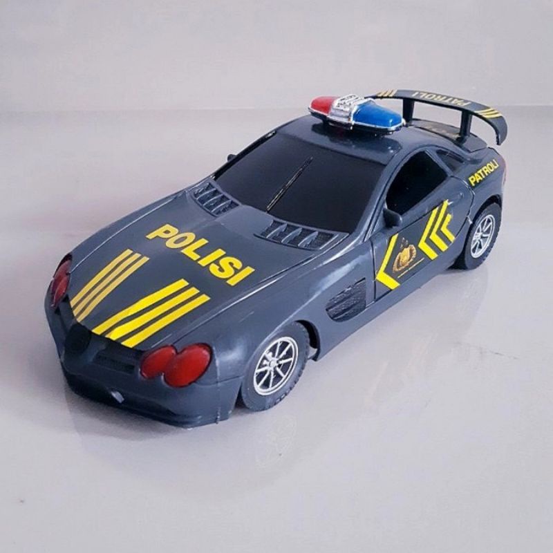 mainan mobil patroli polisi - anak edukatif - mobilan edukasi police car C