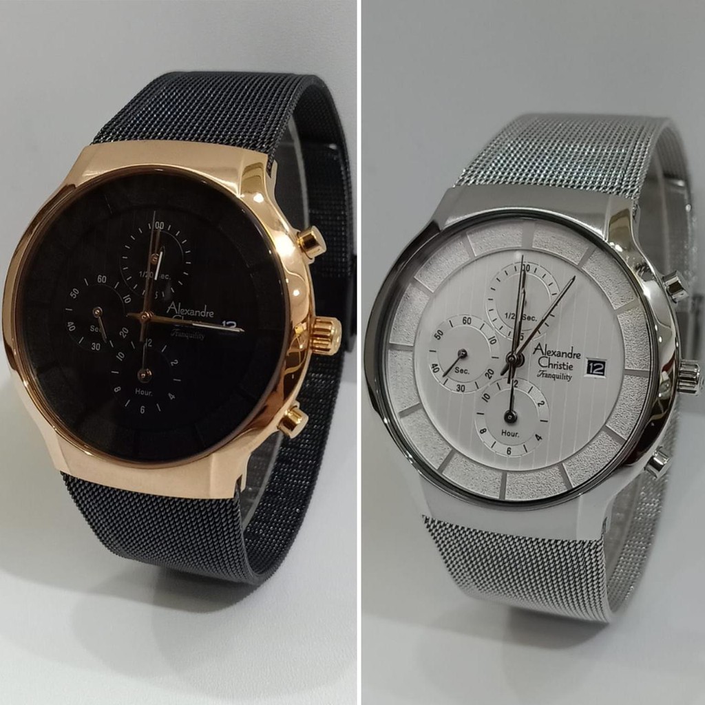 Jam Pria Alexandre Christie AC6245 AC 6245 Original Garansi Resmi Alexander Christie Free Baterai