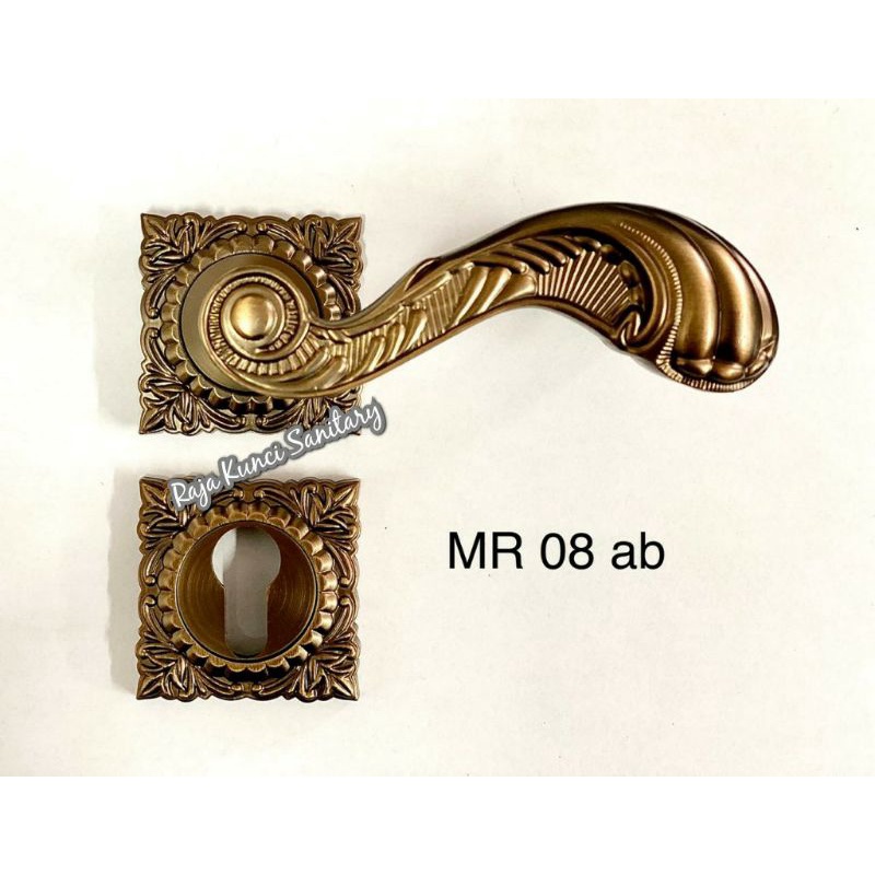 Handle Pintu Roses SES Spain Antique Brass/Ukir/Gagang/Pegangan Pintu