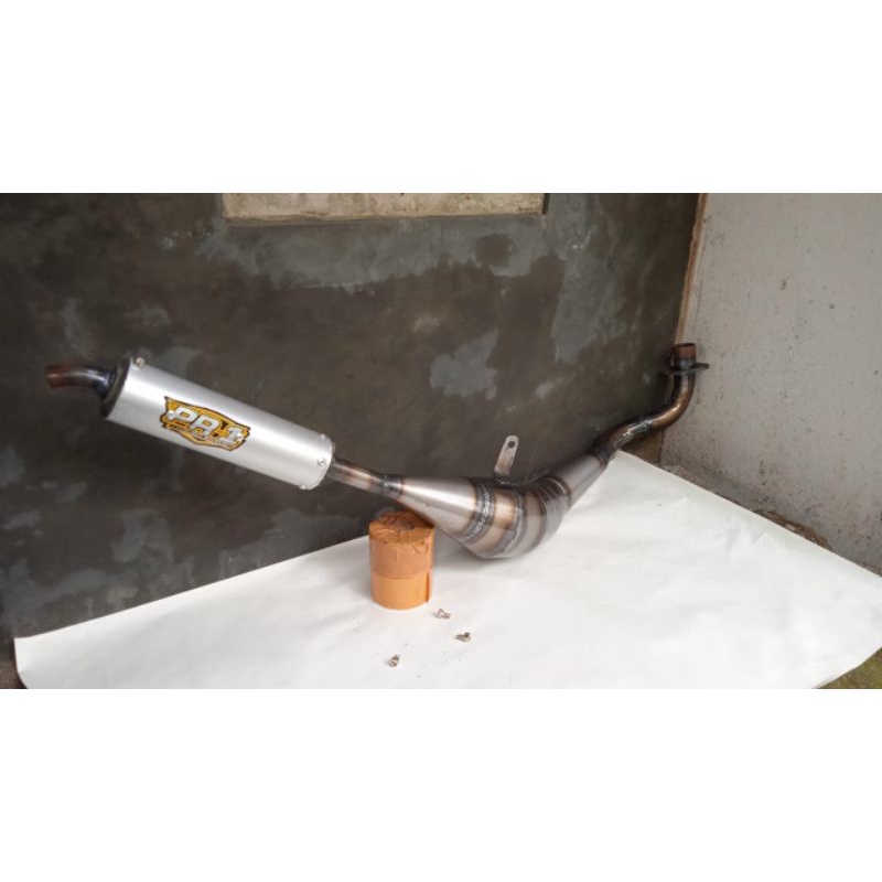 KNALPOT FIZR MODEL BM POWER PLAT KARAT