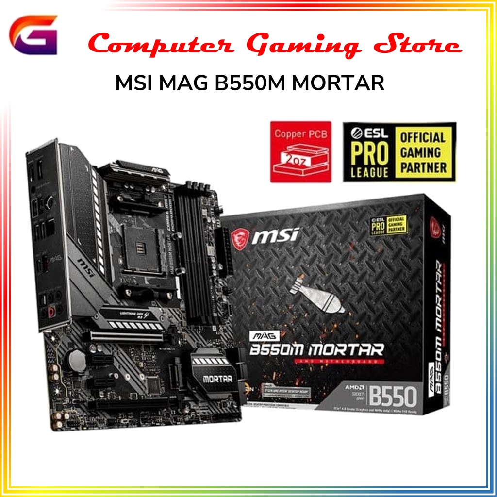 MSI MAG B550M MORTAR Motherboard AMD socket AM4