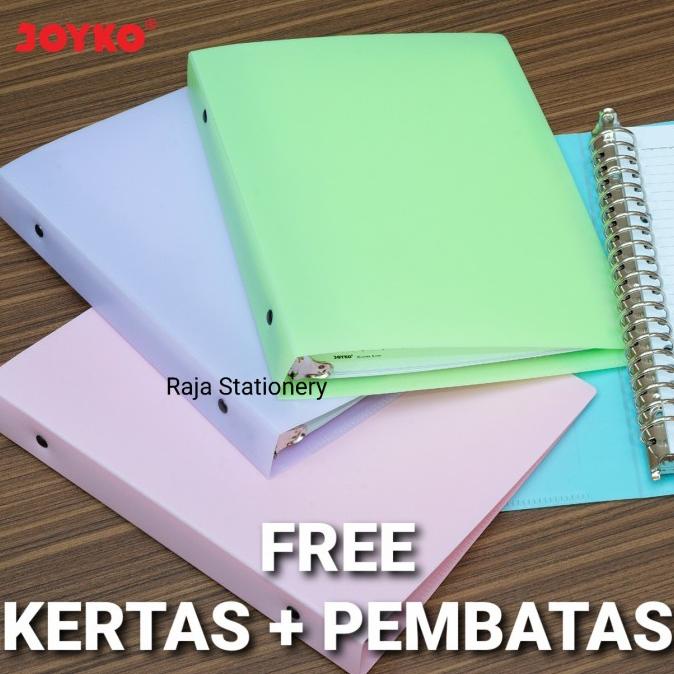 

Joyko Binder Note A5 B5 PASTEL / Buku Tulis Catatan Binder Joyko A5 B5
