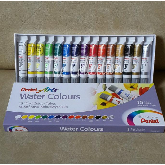 

Sale! Atk0319Pt 15 Warna Cat Air Pentel Wfrs 15 Watercolour Art Color Terpercaya