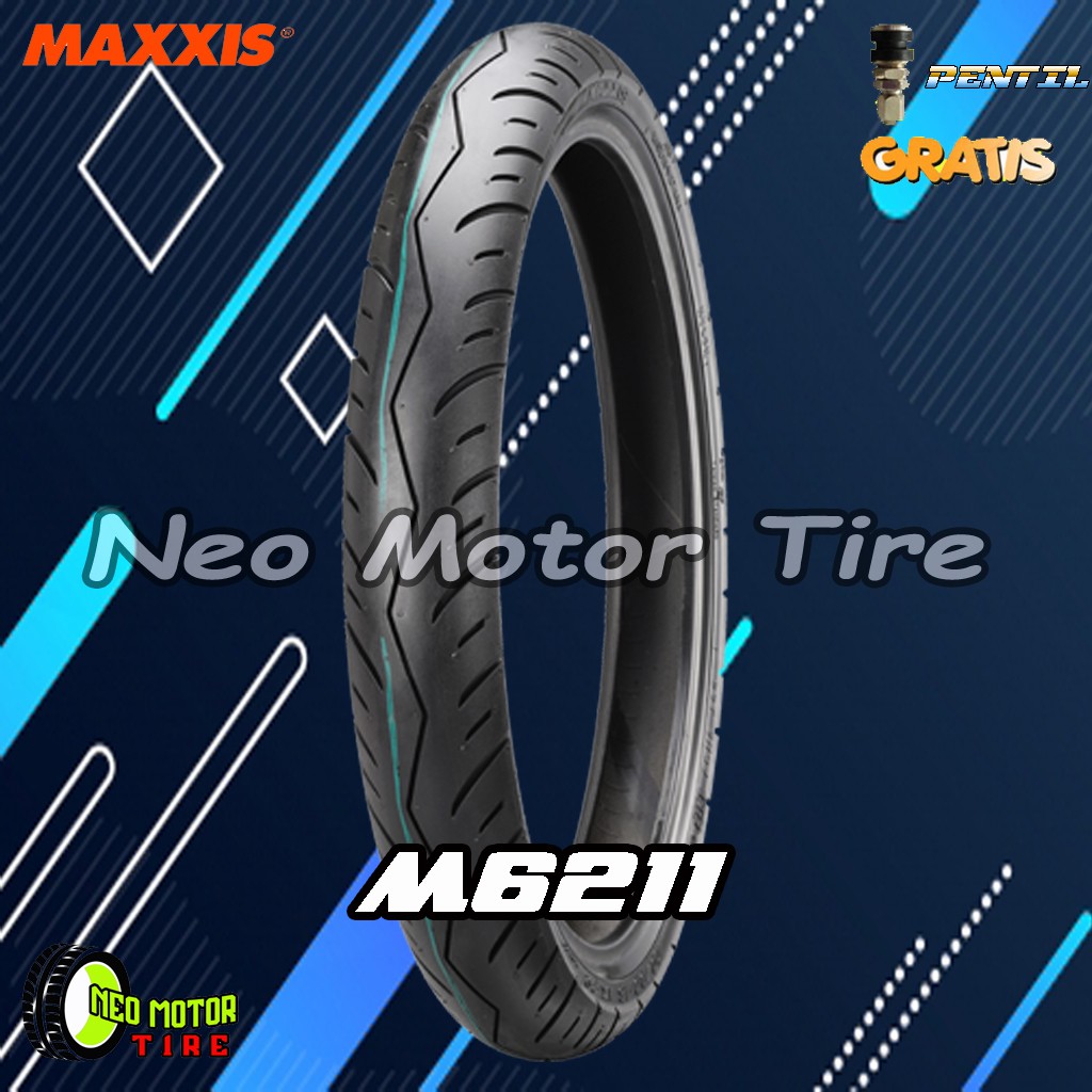BAN MOTOR MAXXIS M6211 70/90 RING 16 TUBELESS