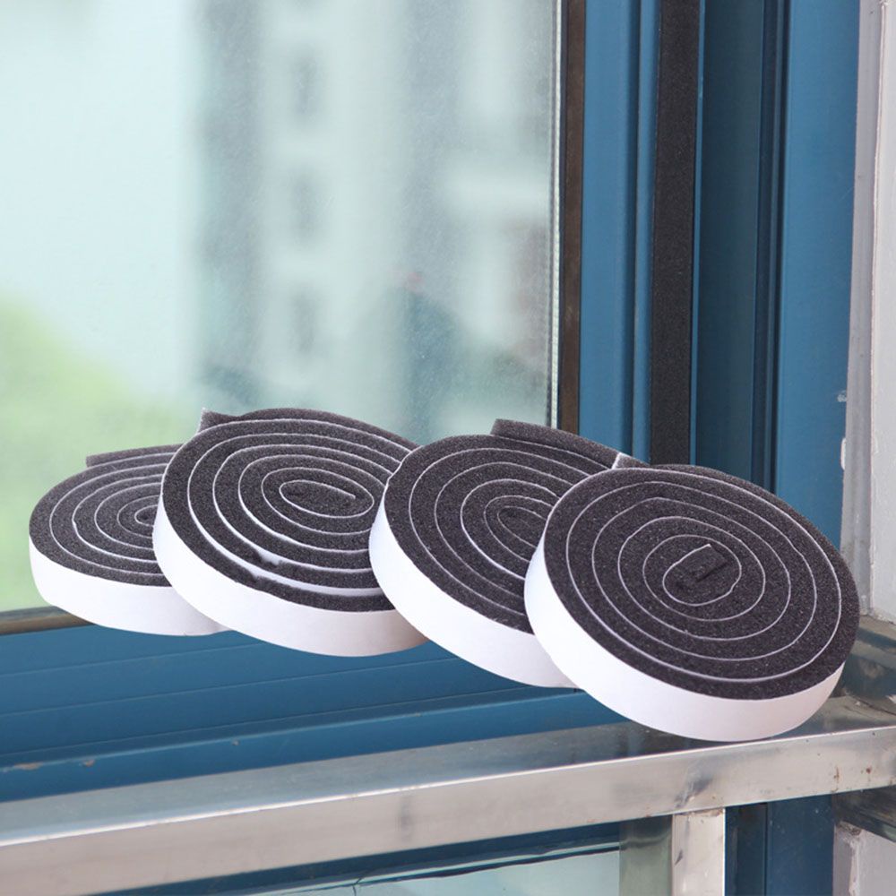 REBUY Weatherstrip Sealingstrip Adhesive Windowseal Selfadhesive Windproof Soundproof Creative Soundinsulation Paste Door Windowsealer/Multicolor