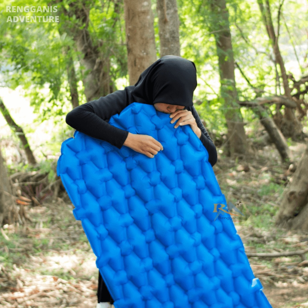 Matras Angin SLEEPING PAD NATUREHIKE NH19Z032-P FC 10 Alas Tidur Camping Kasur Angin Lipat