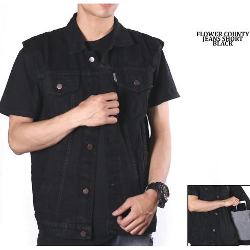 sweater jaket rompi jeans pria rompi levis jeans short murah