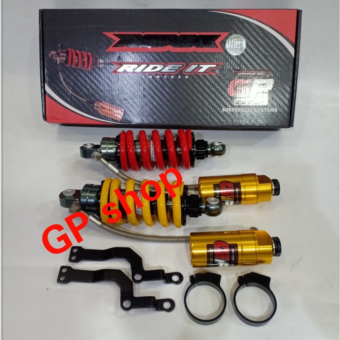 monoshock sonic supra gtr 150 shock tabung pisah klik rebound ride it