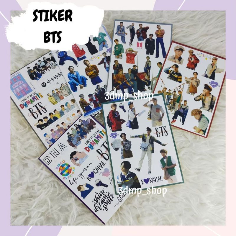 stiker kpop b t s