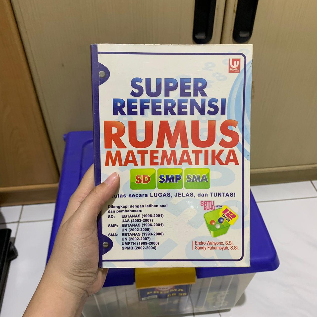 Buku Super Referensi Rumus Matematika Sd Smp Sma Endro Wahyono Shopee Indonesia