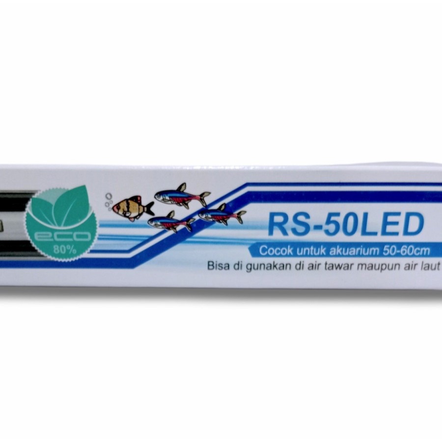Lampu LED Rosston 50cm- T4- Lampu Celup Aquarium 3 WARNA
