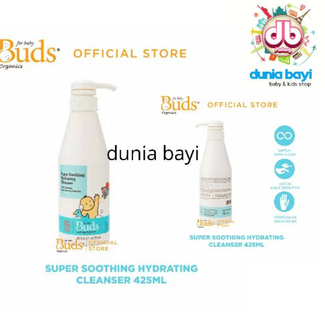 Buds Super Soothing Hydrating Cleanser 425ml