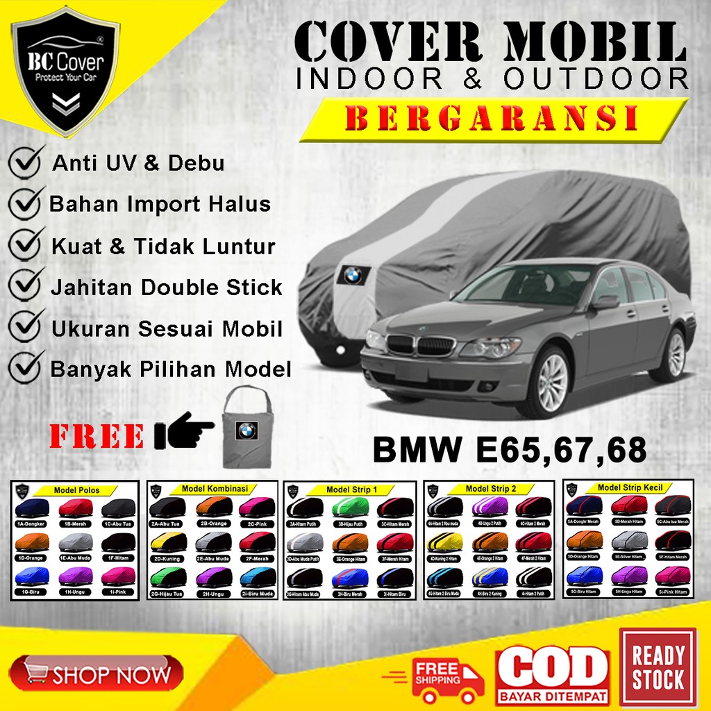 Cover Mobil Sedan BMW E65 E67 E68 ,Sarung Mobil BMW Seri 7,Selimut Jas Mantel Penutup Pelindung