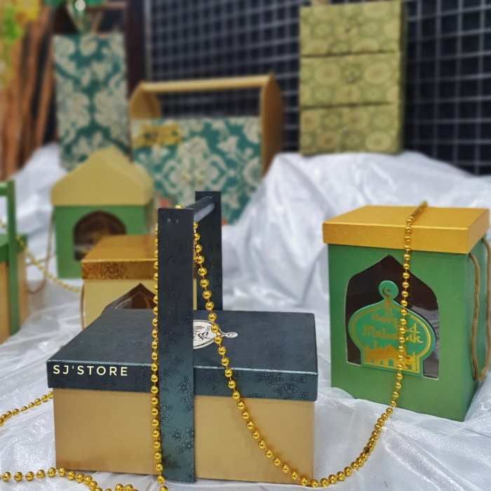 

Box kotak hampers lebaran idul fitri murah - 2