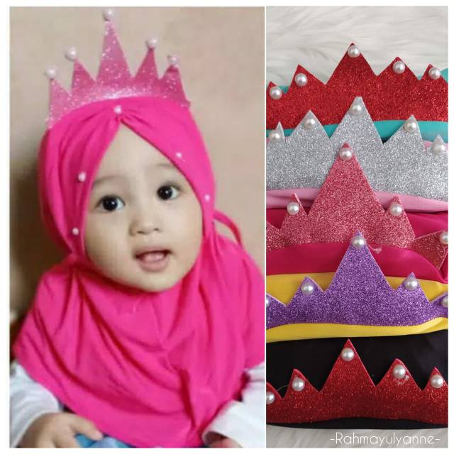 HIJAB ANAK LUCU BAHAN ADEM REAL PICT BISA COD