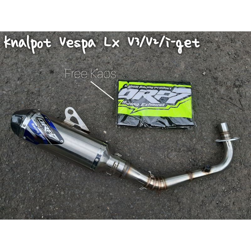 Knalpot Vespa Lx V3 Lx V2 Knalpot Vespa Primavera I-get Sprint i-get