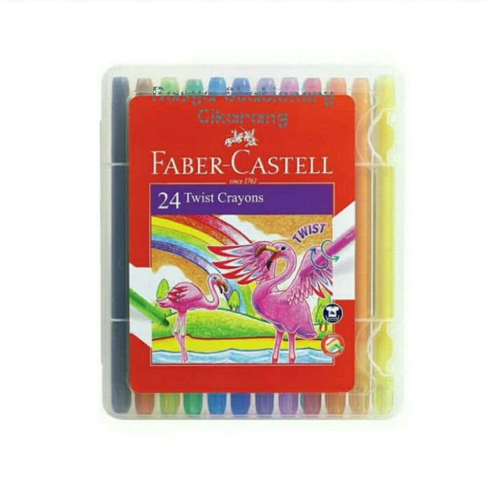 

Hadir Twist Crayon 24 Faber - Castell Hot Sale