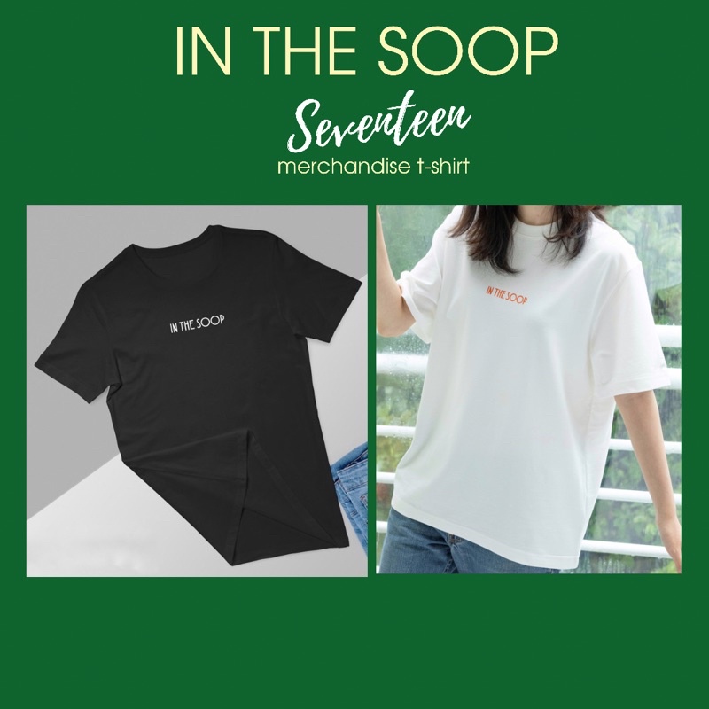 SEVENTEEN IN THE SOOP TSHIRT / KAOS IN THE SOOP SEVENTEEN / SEVENTEEN PLEDIS