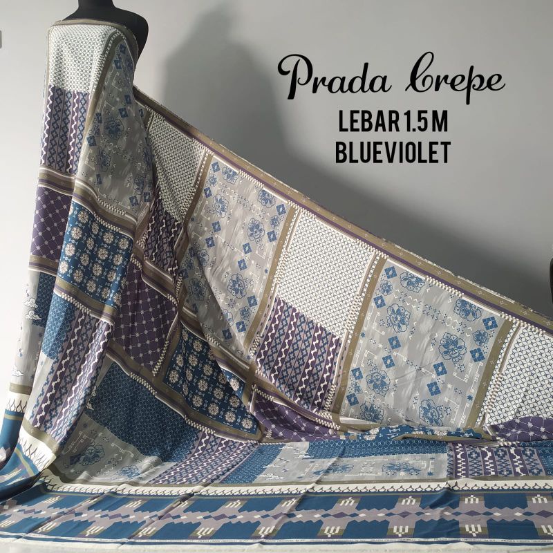 Bahan kain PRADA CREPE Kualitas Premium