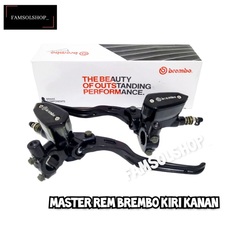 Master Rem Brembo New Series Kiri Kanan Tabung Oval Universal Nmax Pcx Xmax Aerox Vario Mio Rxking B