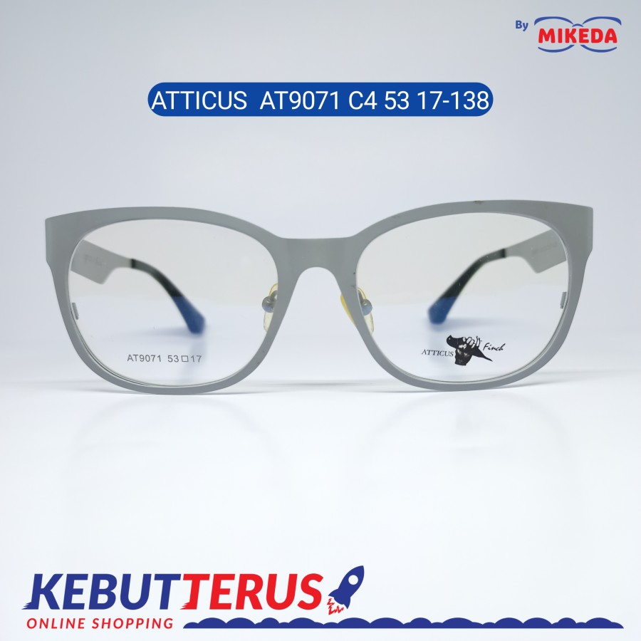 Mikeda-FRAME KACAMATA ATTICUS AT9071 C4 + LENSA(MINUS/CYLINDER)