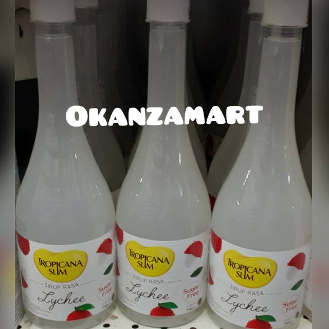 

Tropicana Slim Syrup Lychee | Cocopandan | Orange 750ml