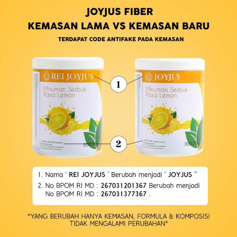 

pPELANGSING JOYJUS SLIM FIBER WITH COLLAGEN HALAL MUI BPOM