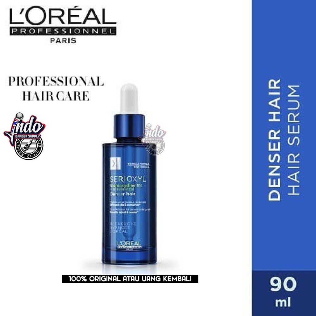 LOREAL SERIOXYL DENSER HAIR SERUM 90ML for Thin &amp; Fine hair 90ml / Penumbuh Rambut