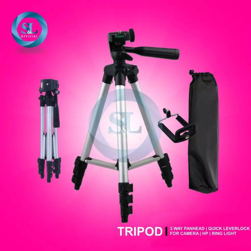 Tripod Weiheng 311U  Komplit Free Holder U soopemall