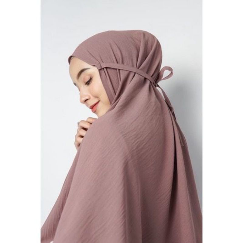 BERGO CRINKLE AIRFLOW PREMIUM L , JILBAB MARYAM CRINKLE AIRFLOW