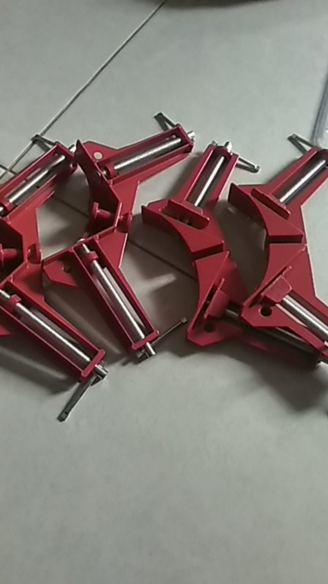 Clamp Corner Catok Mitre Siku Sudut 3 Inch Klem Sudut Rrt / Catok Pojok Merah