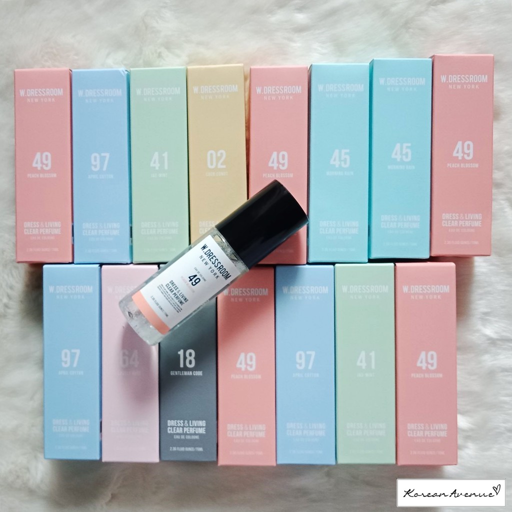 (45 49 97 READY) W Dressroom 70ML Korea New York Parfume