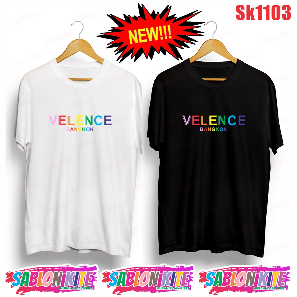 MURAH!!! KAOS VELEN WARNA SK1103 UNOFF THAILAND