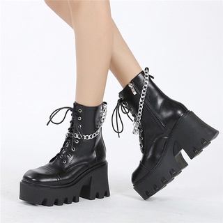 goth ankle boots