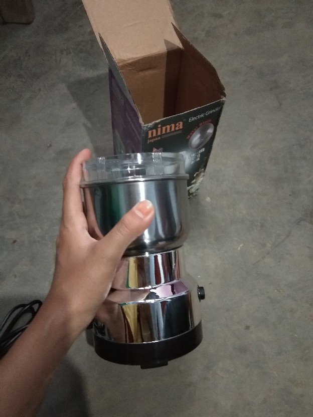 BLENDER BUMBU DAPUR PORTABLE NIMA ALAT PENGGILING BIJI KOPI ELEKTRIK