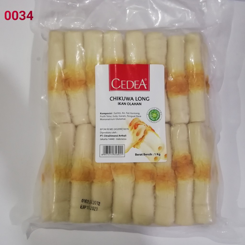 

Frozenfood Cedea chikuwa long PROMO murah 1kg | Frozenfood Bandung