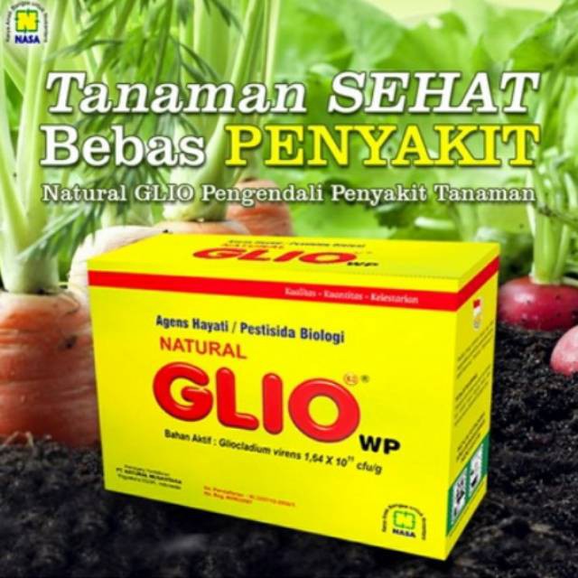 Promo NATURAL GLIO Pengendali Jamur Fusarium Penyebab Layu Tanaman 100 Gram /Fungisida Organik NASA / Obat Jamur Tanaman Hias / Obat Jamur Tanaman Buah / Obat Jamur Tanaman Cabe / Obat Jamur Akar Tanaman / Fusarium /Obat Jamur Akar Putih / Obat Layu