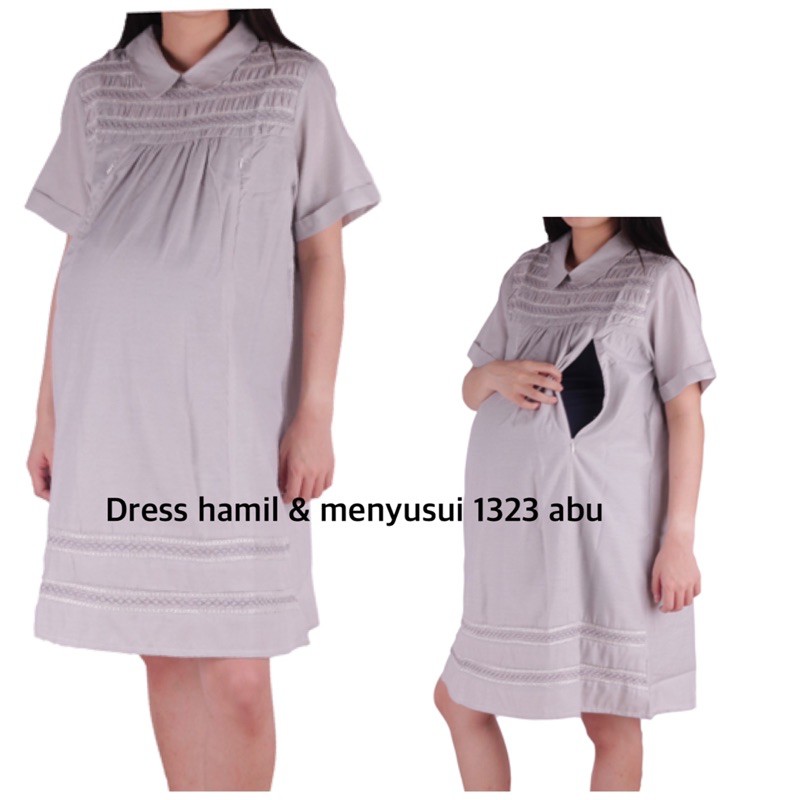 Dress hamil menyusui 1323 tuliskan warna yang di pilih