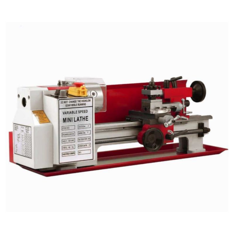 Mini Lathe Machine Ossieao HL-0618PTCC Mesin Bubut Mini Manual