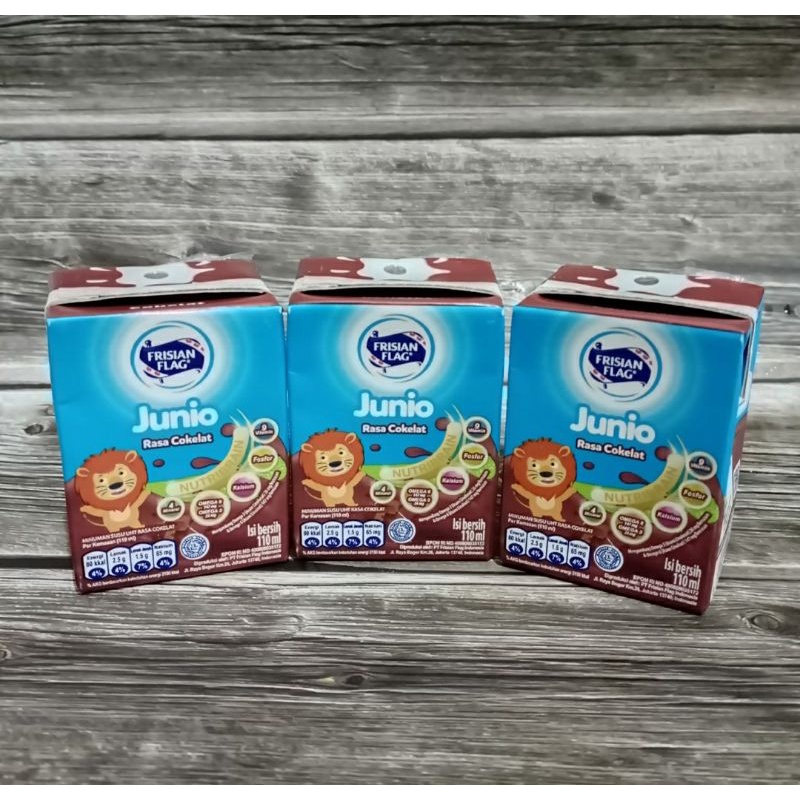 Susu Frisian Flag Junio 1 dus isi 36 kotak 110 ml