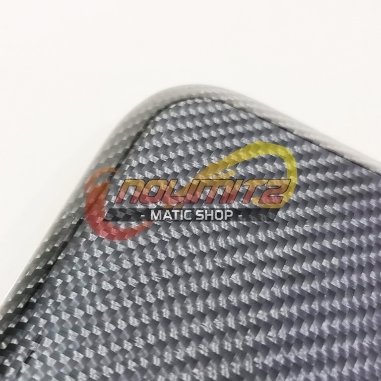 Cover Tutup Tangki Bensin Cap Gap Carbon Kevlar Part ORI Aerox 155 Connected