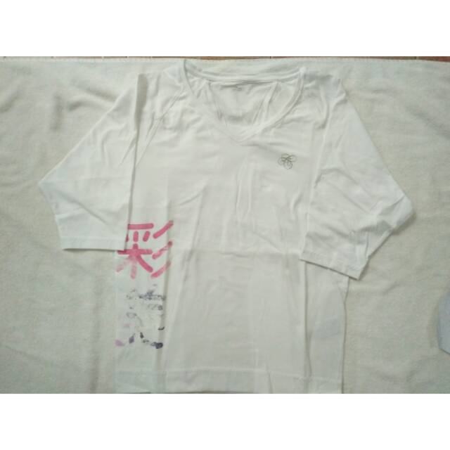 Baju Kaos Tshirt Wanita Asics Active Tee Baju Olahraga Sport Wear Running Branded Murah