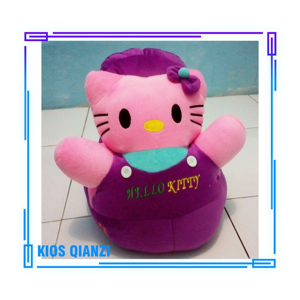Boneka Odong-Odong Hello Kitty ungu/Sofa Odong-Odong/Odong-Odong