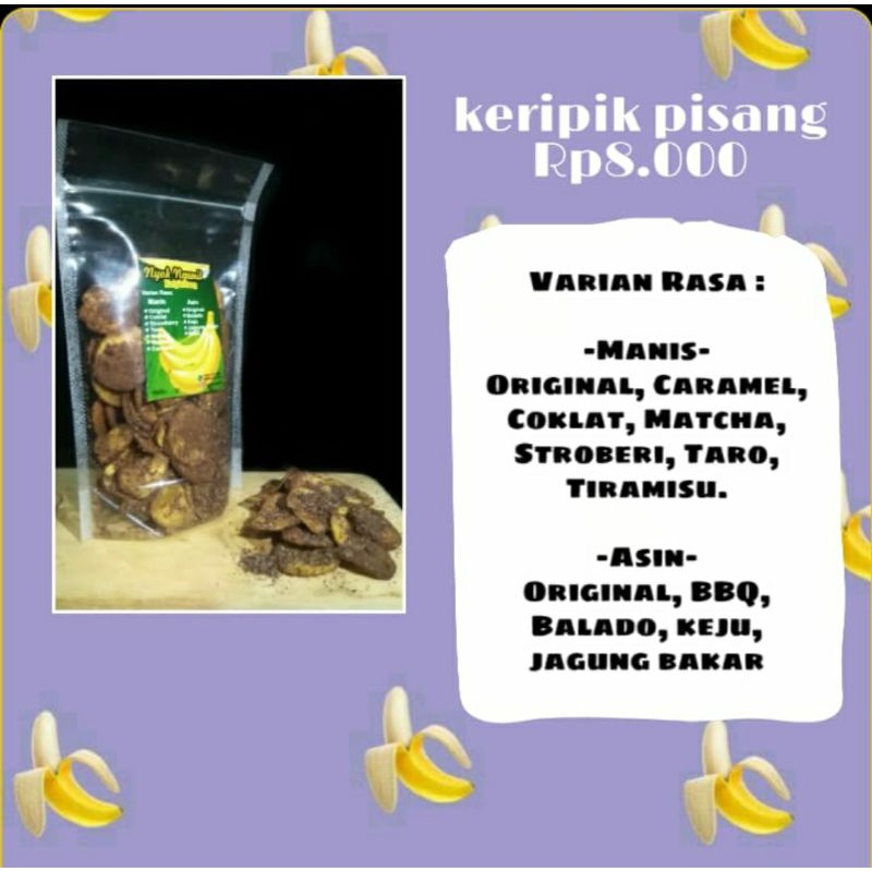

Keripik Pisang Beraneka Rasa