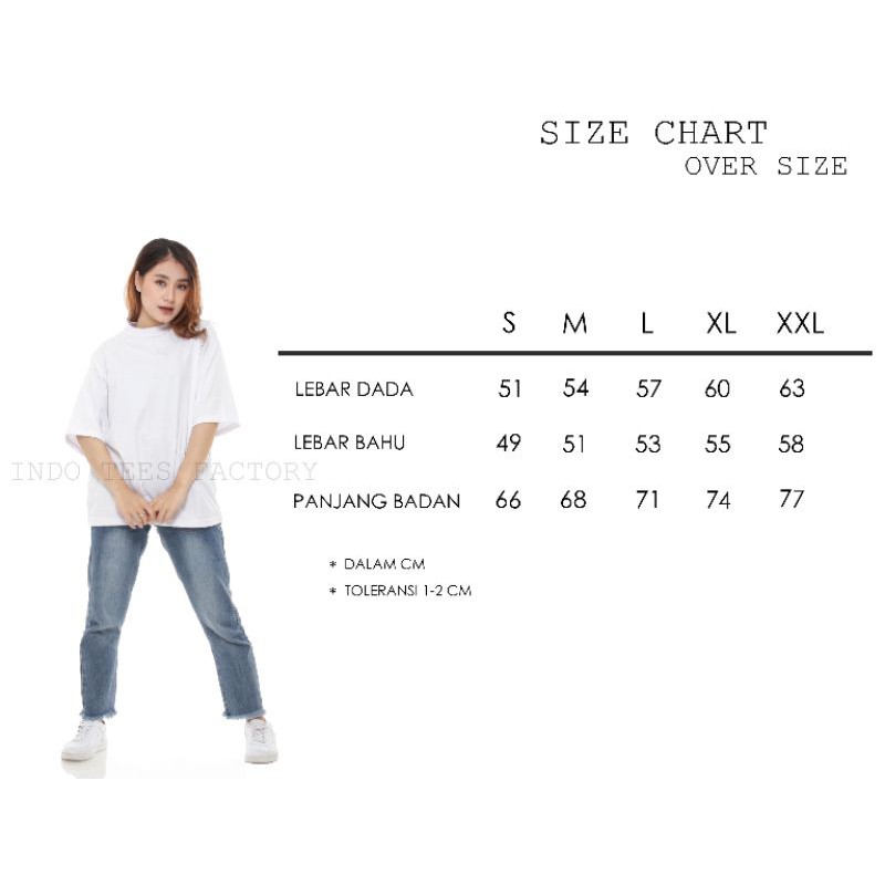 Kaos Oversize Polos Heavy Cotton 20s Tebal Pria &amp; Wanita Oversized Tshirt