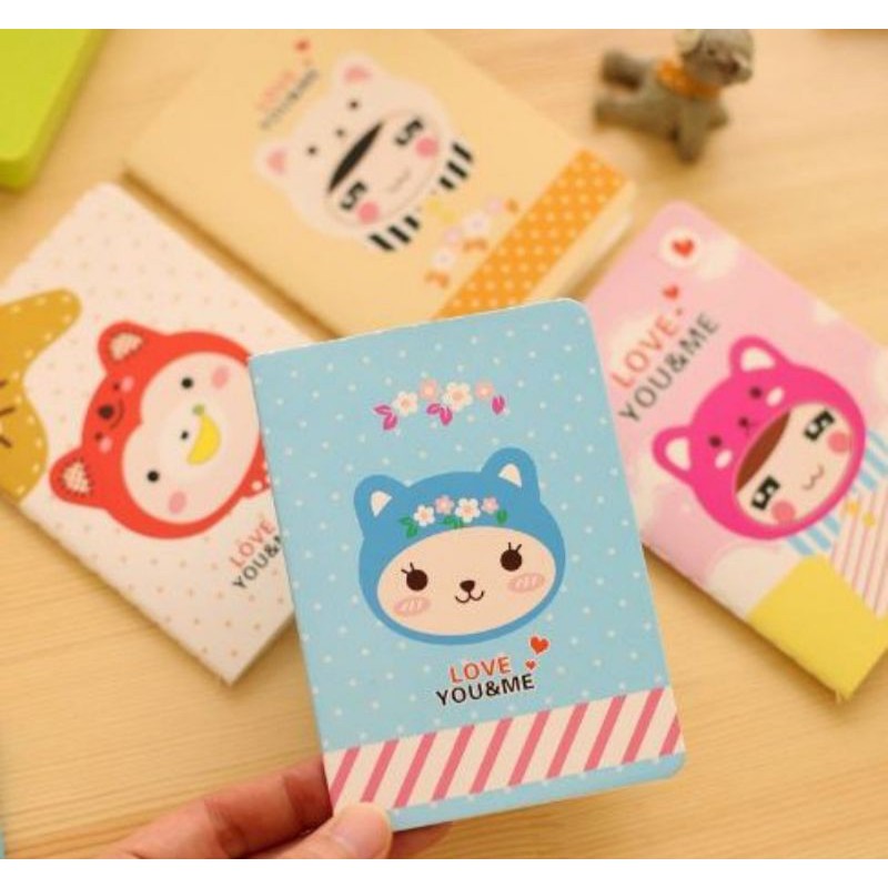 Memo Diary Mini Buku Catatan Gantungan Kunci