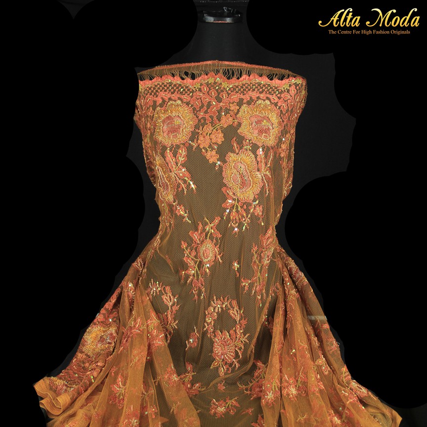 

Alta Moda Tile Bordir Orange Bunga Pink (1Pcs)