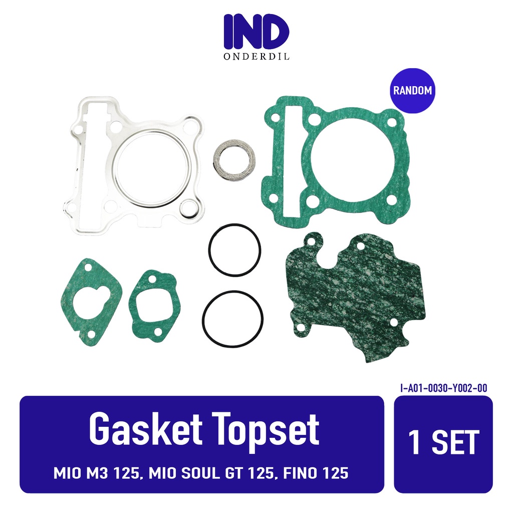 Gasket-Paking-Packing Top-Set-Topset Mio M3 125 &amp; Soul GT 125 &amp; Fino 125